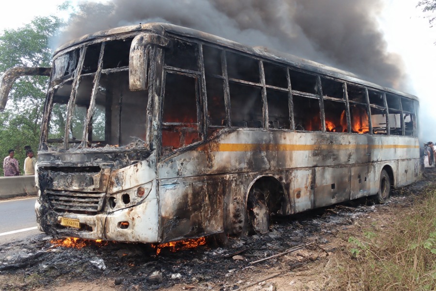 Andhra Pradesh Bus Accident